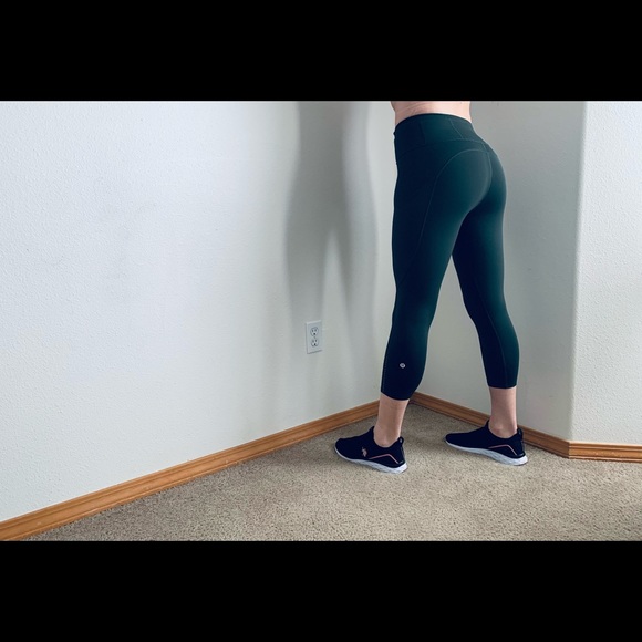 Lululemon Athletica Army Green Leggings